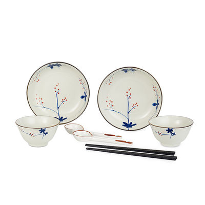 Ready To Ship In Stock Elegant Tableware Set Of Ceramic Dinnerware In Modern Style And Customized Colors